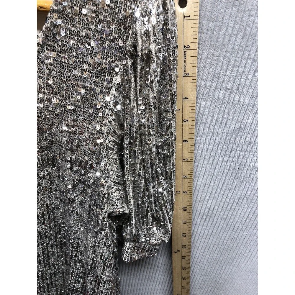 Cable & Gauge Top Size Large Sequins Cocktail Party Glamorous Disco NWT - Picture 9 of 13